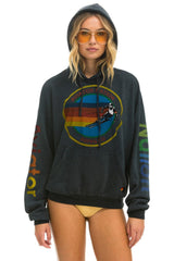 AVIATOR NATION ASPEN RELAXED PULLOVER HOODIE - CHARCOAL Hoodie Aviator Nation