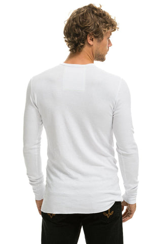 AVIATOR NATION ASPEN THERMAL - WHITE Thermal Aviator Nation