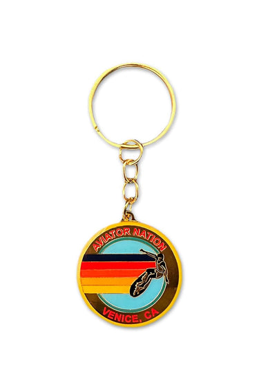 AVIATOR NATION - GOLD KEYCHAIN Third Party Aviator Nation