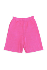 AVIATOR NATION KIDS SWEATSHORTS - NEON PINK Kid's Shorts Aviator Nation