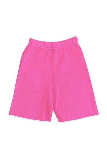AVIATOR NATION KIDS SWEATSHORTS - NEON PINK Kid's Shorts Aviator Nation