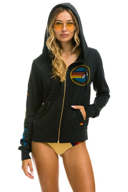 AVIATOR NATION NEW YORK CITY HOODIE - CHARCOAL Hoodie Aviator Nation