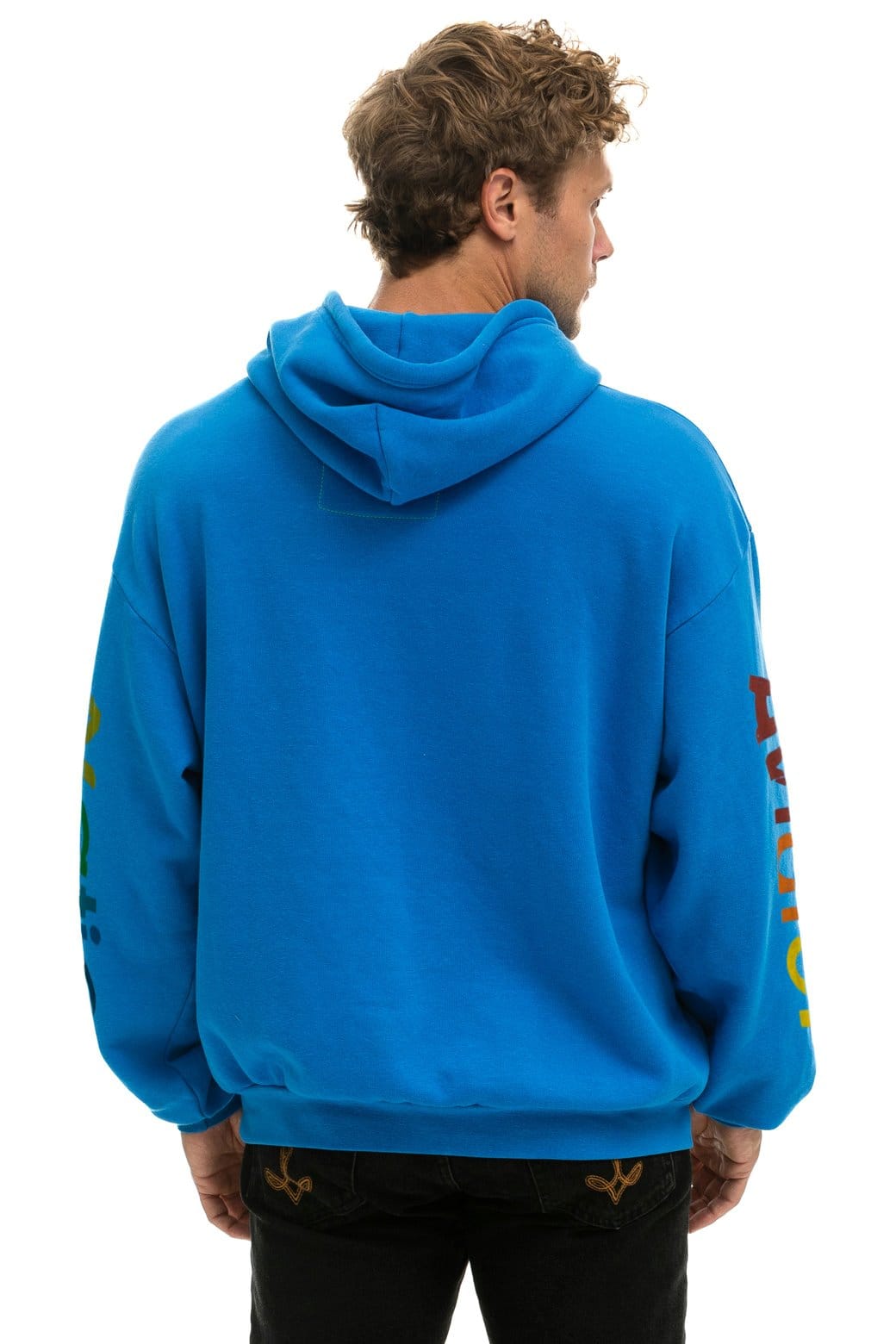 AVIATOR NATION RELAXED PULLOVER HOODIE - OCEAN Hoodie Aviator Nation
