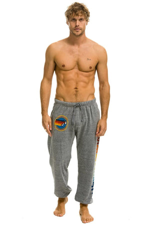 AVIATOR NATION SAN FRANCISCO SWEATPANTS - HEATHER GREY