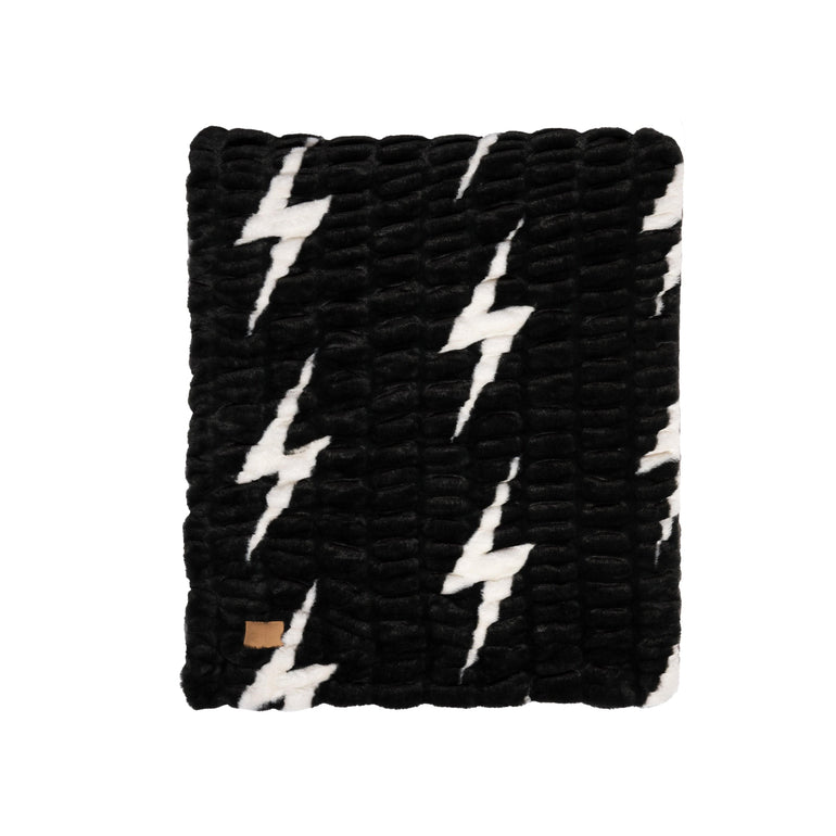 Aviator Nation x Lola Blanket - Black // White Bolt