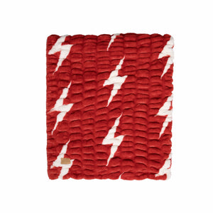 Aviator Nation x Lola Blanket - Red // White Bolt