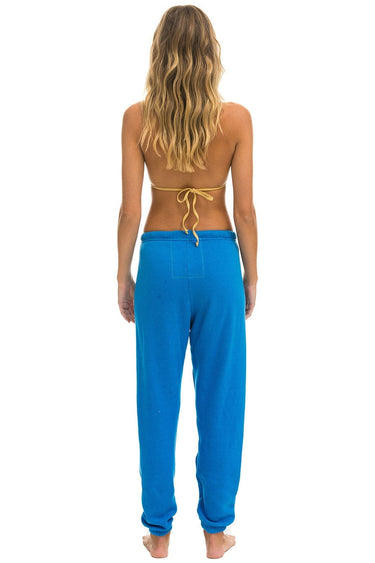 BOLT HEART SWEATPANTS - OCEAN Women's Sweatpants Aviator Nation