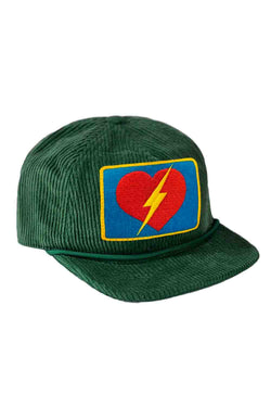 BOLT HEART - VINTAGE CORDUROY TRUCKER HAT HATS Aviator Nation