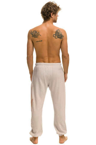 BOLT SWEATPANTS - SAND // MOCHA Men's Sweatpants Aviator Nation