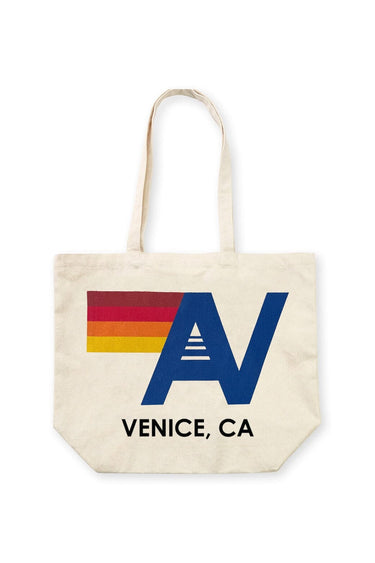 CANVAS LOGO TOTE BAG Third Party Aviator Nation SMALL