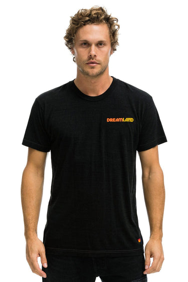 DREAMLAND LOGO UNISEX CREW TEE - BLACK Tees sale