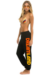 DREAMLAND TIGER SWEATPANTS - BLACK Women's Sweatpants Aviator Nation