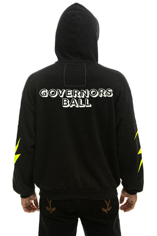 GOV BALL 2024 PULLOVER HOODIE RELAXED - BLACK Aviator Nation