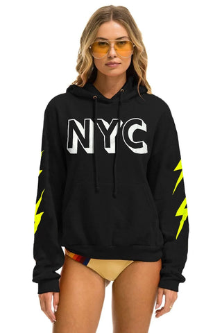 GOV BALL 2024 PULLOVER HOODIE RELAXED - BLACK Aviator Nation