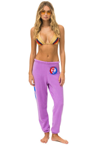 GOV BALL 2024 UNISEX SWEATPANTS - NEON PURPLE Aviator Nation