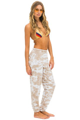 HAND DYED SWEATPANTS - TIE DYE SAND Women's Sweatpants Aviator Nation