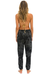 HAND DYED SWEATPANTS - VINTAGE CHARCOAL Women's Sweatpants Aviator Nation
