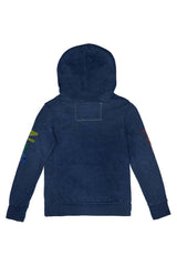 KID'S AVIATOR NATION SMALL ASPEN PULLOVER HOODIE - NAVY Kid's Hoodies Aviator Nation