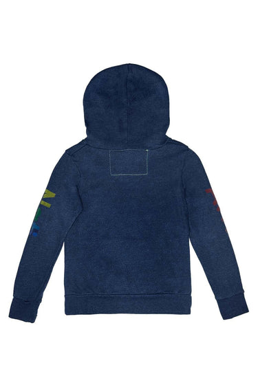KID'S AVIATOR NATION SMALL ASPEN PULLOVER HOODIE - NAVY Kid's Hoodies Aviator Nation