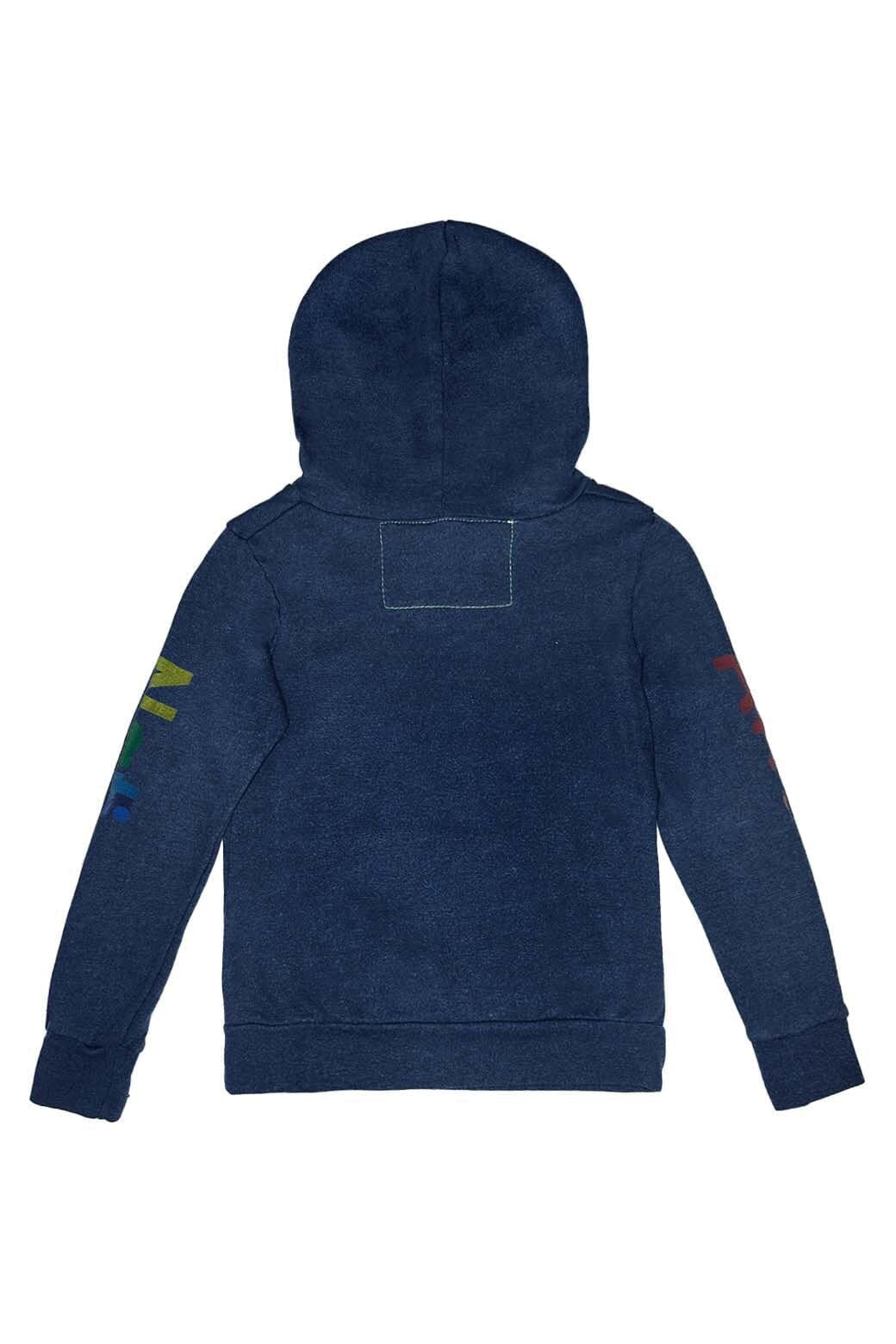 KID'S AVIATOR NATION SMALL ASPEN PULLOVER HOODIE - NAVY Kid's Hoodies Aviator Nation