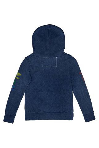 KID'S AVIATOR NATION SMALL ASPEN PULLOVER HOODIE - NAVY Kid's Hoodies Aviator Nation