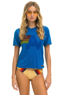 LOGO BOYFRIEND TEE - OCEAN Boyfriend Tee Aviator Nation