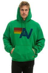 LOGO PULLOVER RELAXED HOODIE - KELLY GREEN Hoodie Aviator Nation