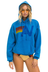 LOGO PULLOVER RELAXED HOODIE - OCEAN Hoodie Aviator Nation