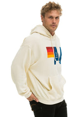 LOGO PULLOVER RELAXED HOODIE - VINTAGE WHITE Hoodie Aviator Nation