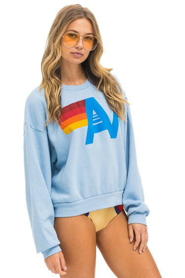 LOGO RELAXED CREW SWEATSHIRT - ICE Sweatshirt Aviator Nation