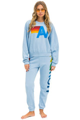 LOGO RELAXED CREW SWEATSHIRT - ICE Sweatshirt Aviator Nation