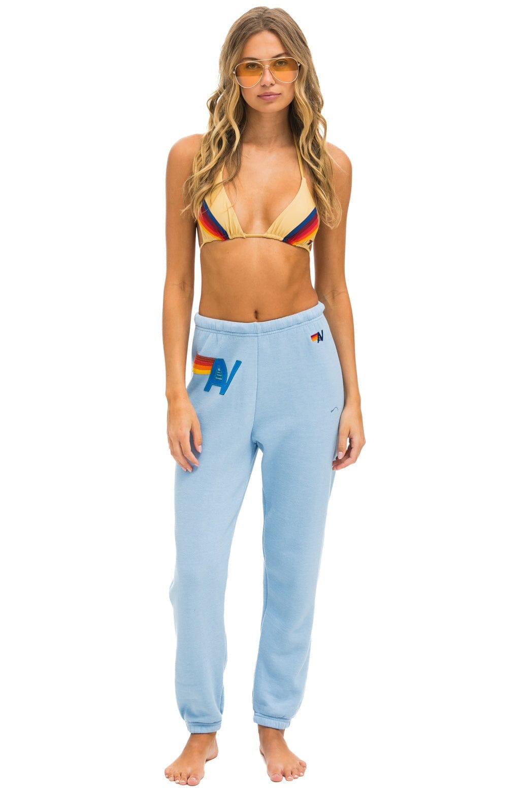 LOGO STITCH SWEATPANTS - ICE Women's Sweatpants Aviator Nation