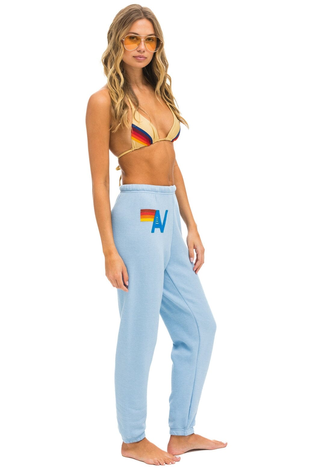LOGO STITCH SWEATPANTS - ICE Women's Sweatpants Aviator Nation