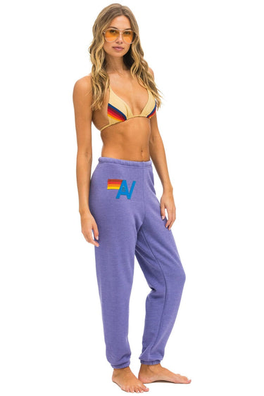 LOGO STITCH SWEATPANTS - LAVENDER Women's Sweatpants Aviator Nation
