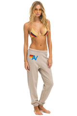 LOGO SWEATPANTS - SAND Women's Sweatpants Aviator Nation