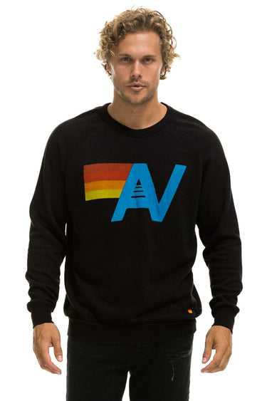 LOGO SWEATSHIRT - BLACK Sweatshirt Aviator Nation