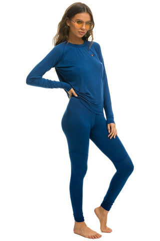 WOMEN'S MICRO MODAL BASE LAYER SET - ROYAL Women's Outerwear Aviator Nation
