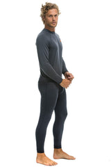MEN'S MICRO MODAL BASE LAYER SET - TITANIUM Men's Outerwear Aviator Nation