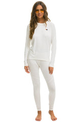 WOMEN'S MICRO MODAL BASE LAYER SET - VINTAGE WHITE Women's Outerwear Aviator Nation