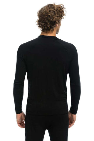 MICRO MODAL BASE LAYER TOP - BLACK Women's Base Layer Aviator Nation