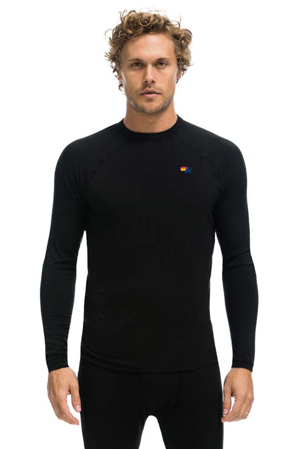 MICRO MODAL BASE LAYER TOP - BLACK Women's Base Layer Aviator Nation