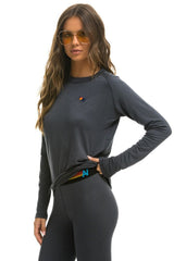 MICRO MODAL BASE LAYER TOP - TITANIUM Women's Base Layer Aviator Nation