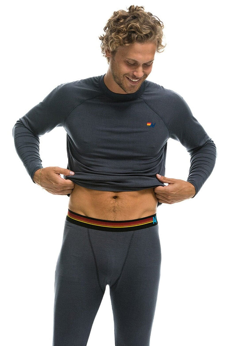 MICRO MODAL BASE LAYER TOP - TITANIUM Women's Base Layer Aviator Nation