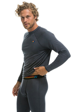 MICRO MODAL BASE LAYER TOP - TITANIUM Women's Base Layer Aviator Nation