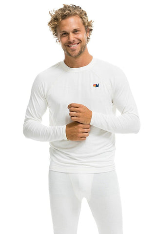 MICRO MODAL BASE LAYER TOP - VINTAGE WHITE Women's Base Layer Aviator Nation