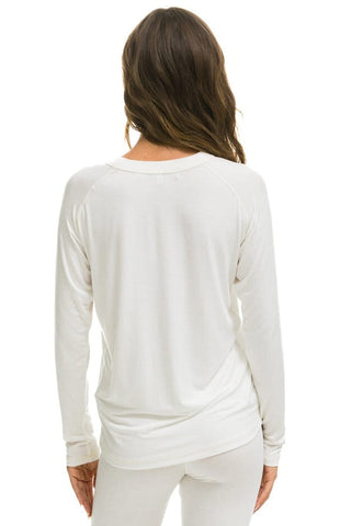 MICRO MODAL BASE LAYER TOP - VINTAGE WHITE Women's Base Layer Aviator Nation