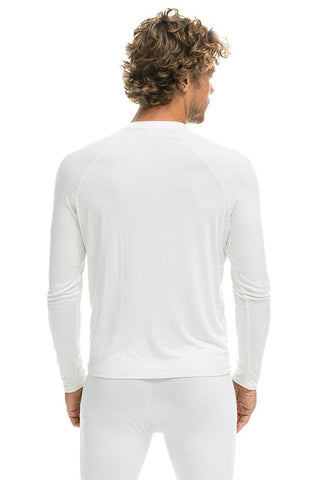 MICRO MODAL BASE LAYER TOP - VINTAGE WHITE Women's Base Layer Aviator Nation