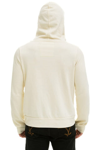 NINJA PULLOVER HOODIE - VINTAGE WHITE Hoodie Aviator Nation