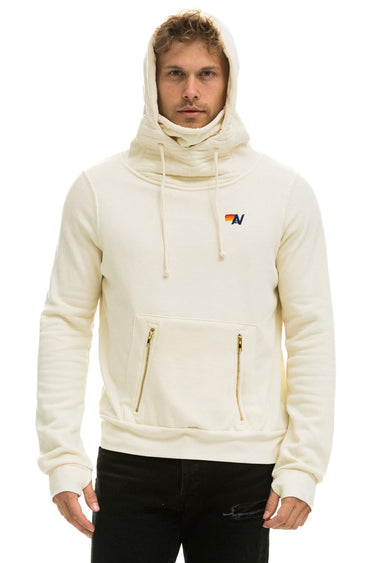 NINJA PULLOVER HOODIE - VINTAGE WHITE Hoodie Aviator Nation