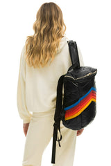 PEAK PUFFER BACKPACK - BLACK Backpack Aviator Nation